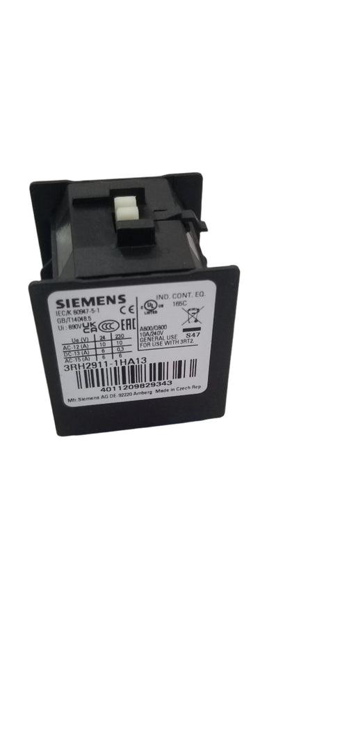 Siemens 3RH2911-1HA13 - Northeast Escalator Parts