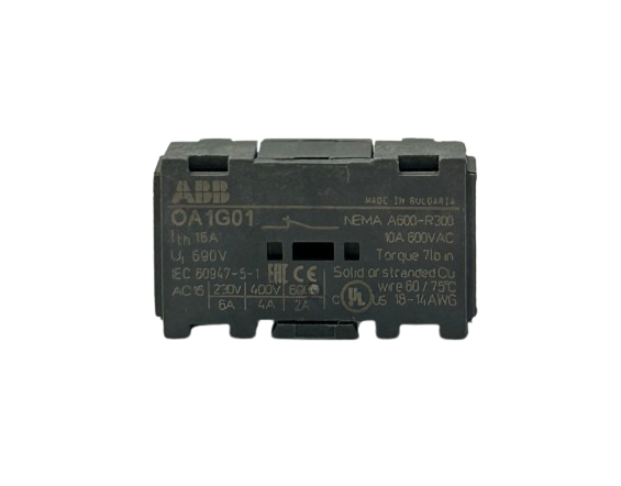 ABB Auxiliary Switch OA1G10 - North East Escalator Parts