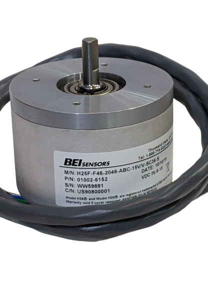 BEI Encoder H25F-F46-2048-ABC-15V/V-SC36-S