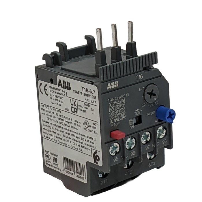 ABB Thermal Overload Relay T16-5.7 - NEEEP